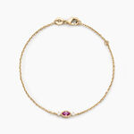 Bracelet Azel Plaqu&eacute; Or Jaune Oxyde De Zirconium - Bracelets fantaisie Femme | Marc Orian