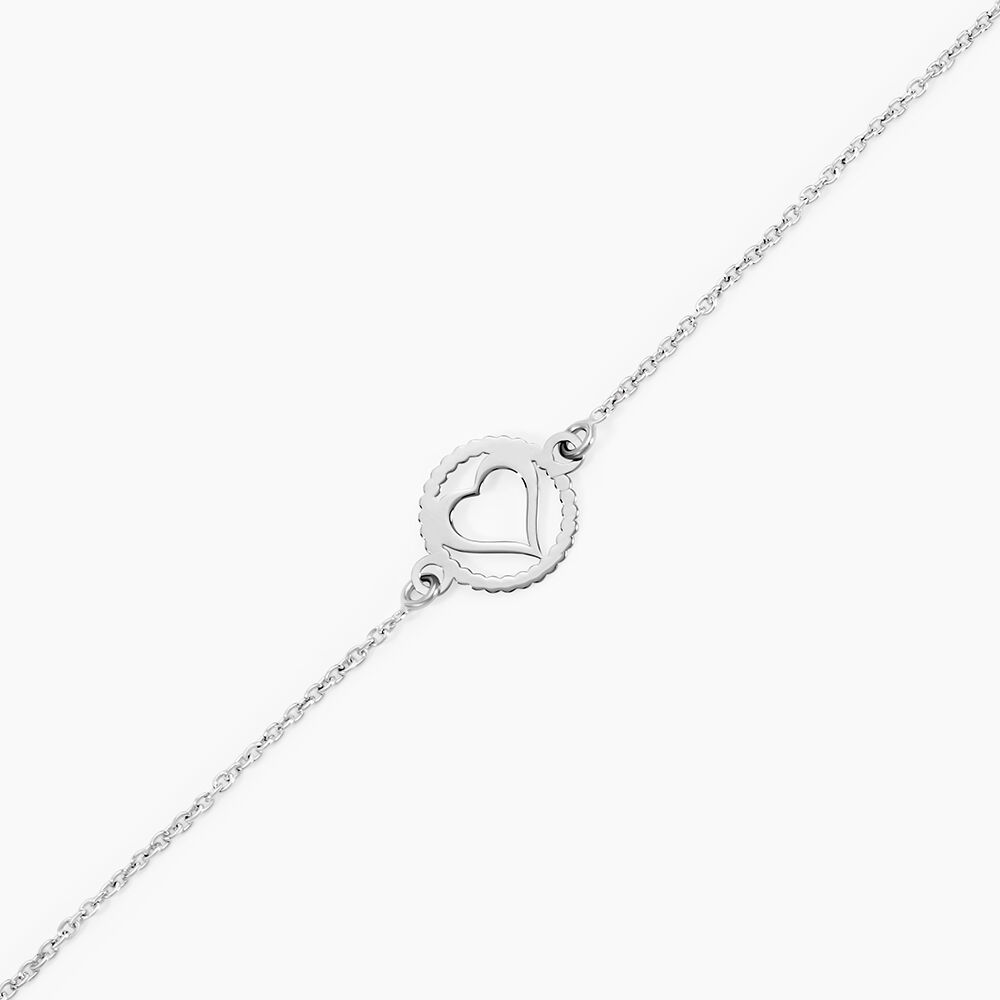 Bracelet Cuore Argent Blanc - Bracelets fantaisie Femme | Marc Orian