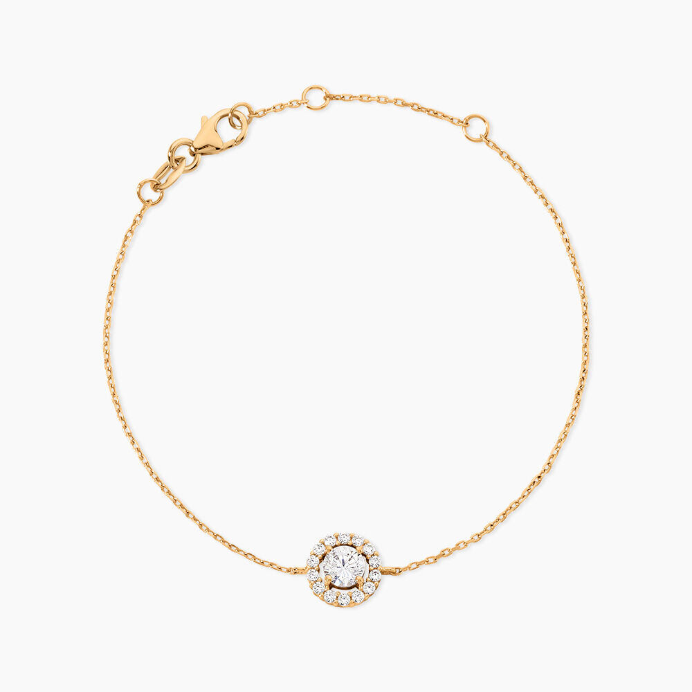 Bracelet Annissa Plaqu&eacute; Or Jaune Oxyde De Zirconium - Bracelets fantaisie Femme | Marc Orian