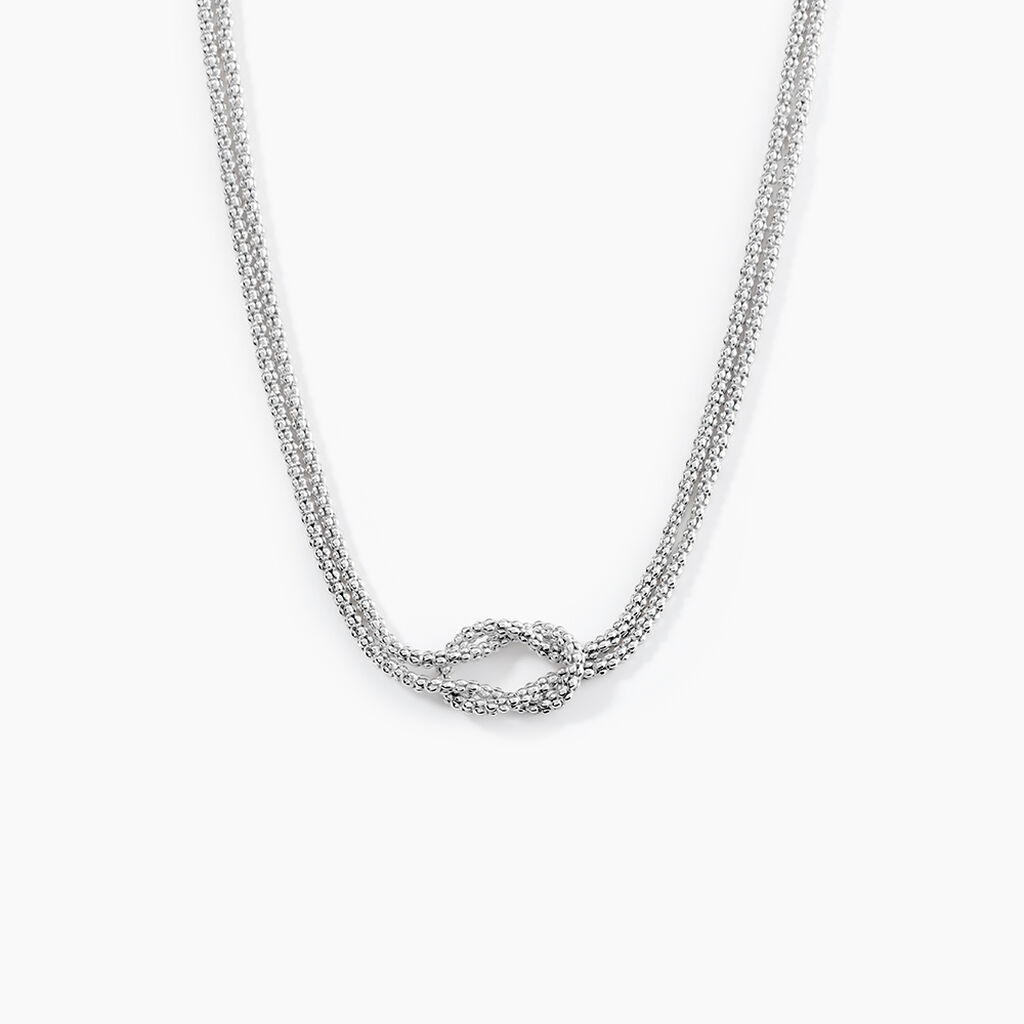 Collier Haria Argent Blanc - Colliers Femme | Marc Orian