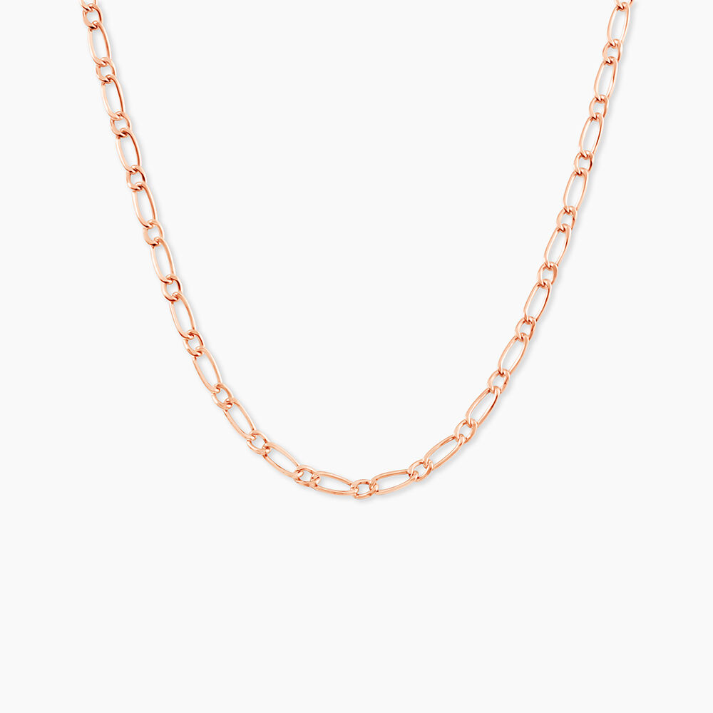 Cha&icirc;ne Ophelio Maille Alternee 1/1 Or Rose - Chaines Femme | Marc Orian
