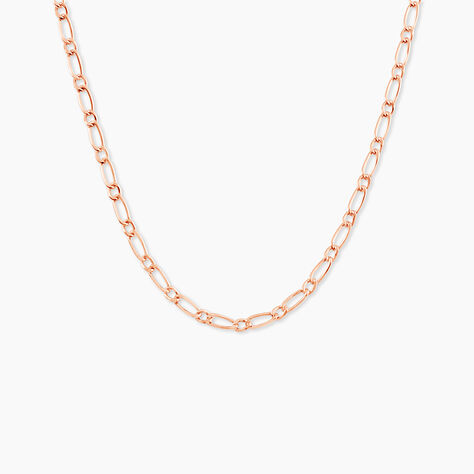 Cha&icirc;ne Ophelio Maille Alternee 1/1 Or Rose - Chaines Femme | Marc Orian