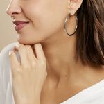 Cr&eacute;oles Carmeline Acier Blanc - Cr&eacute;oles Femme | Marc Orian