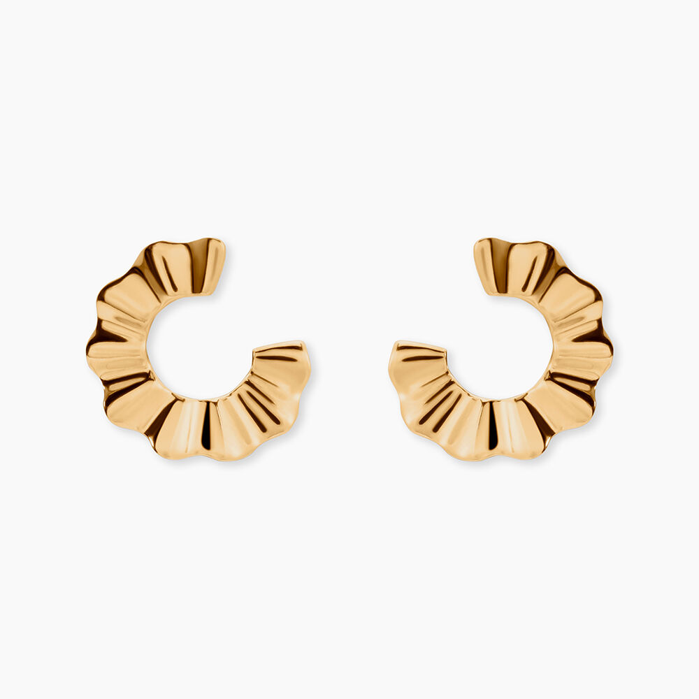 Boucles D'Oreilles Puces Soraia Plaqu&eacute; Or Jaune - Puces Femme | Marc Orian