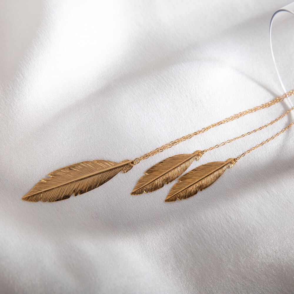 Boucles D'oreilles Pendantes Soline Or Jaune -  Femme | Marc Orian