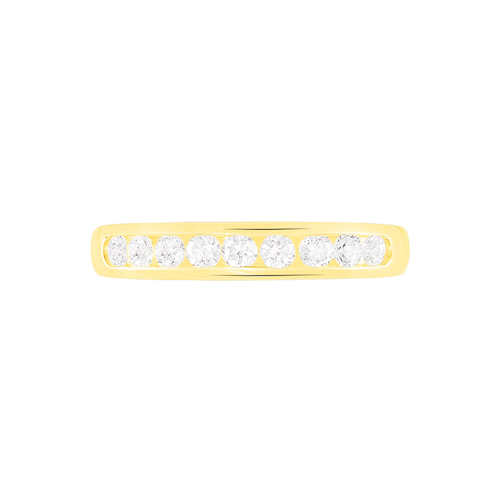 Alliance Giulia Or Jaune Diamant - Alliances duo Femme | Marc Orian