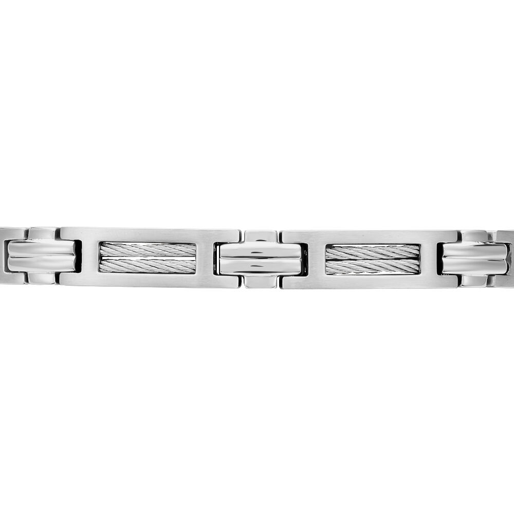 Bracelet Acier Blanc - Bracelets cha&icirc;nes Homme | Marc Orian