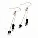Boucles D'oreilles Pendantes Elisane Argent Blanc Pierre De Synthese - Pendantes Femme | Marc Orian
