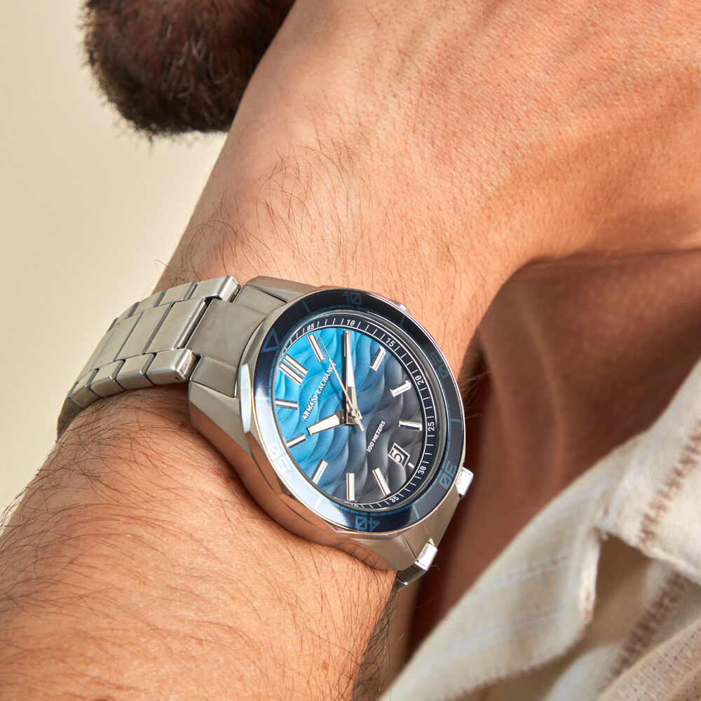 Montre Armani Exchange Bleu - Montres étanches Homme | Marc Orian