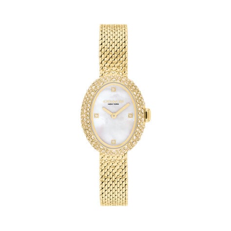 Montre Coach Sammy Nacre Blanche - Montres &eacute;tanches Femme | Marc Orian