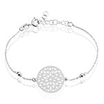 Bracelet Penelope Argent Blanc - Bracelets fantaisie Femme | Marc Orian