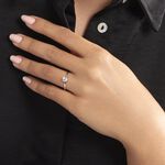 Bague Lily Or Blanc Topaze - Bagues pierres fines Femme | Marc Orian