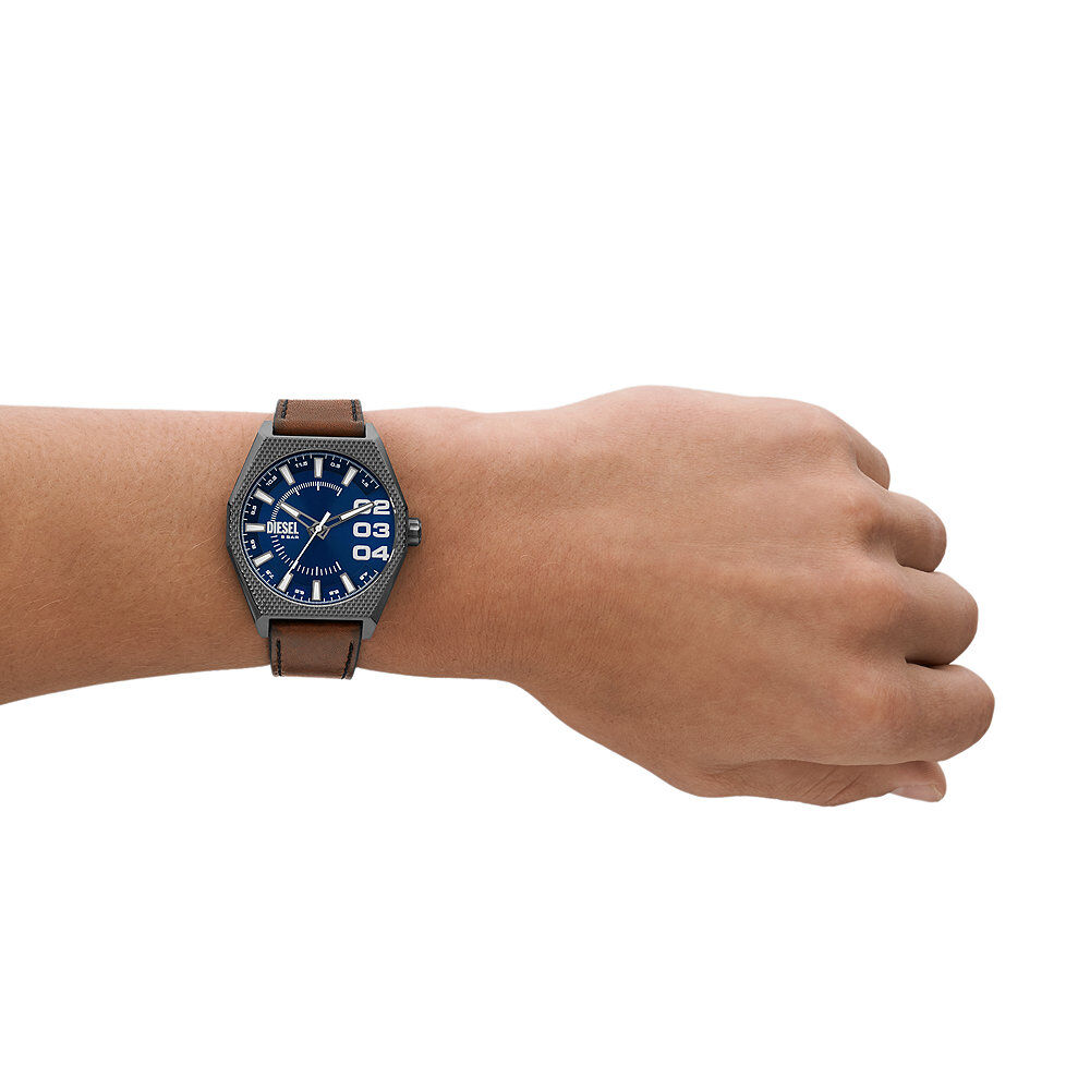 Montre Diesel Scraper Bleu - Montres étanches Homme | Marc Orian
