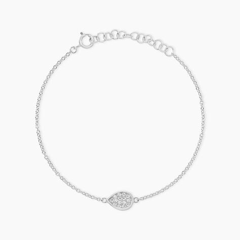 Bracelet Argent Tricoria Oxydes De Zirconium - Bracelets fantaisie Femme | Marc Orian