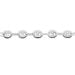 Bracelet Dami Maille Grain De Cafe Or Blanc - Bracelets mailles Femme | Marc Orian
