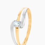 Bague Nesryne Or Bicolore Topaze - Bagues pierres fines Femme | Marc Orian