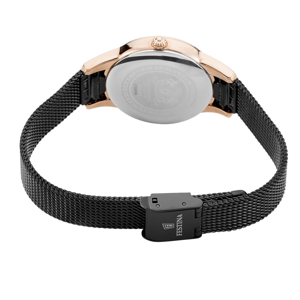 Montre Festina Mademoiselle Noir - Montres &eacute;tanches Femme | Marc Orian