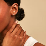 Boucles D'Oreilles Puces Julina Or Jaune Oxyde De Zirconium - Puces Femme | Marc Orian