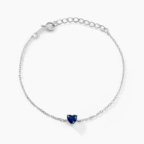 Bracelet Kelvyn Argent Blanc Oxyde - Bracelets fantaisie Femme | Marc Orian