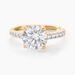 Bague Solitaire Terese Or Jaune Oxyde De Zirconium - Bagues Solitaire Femme | Marc Orian