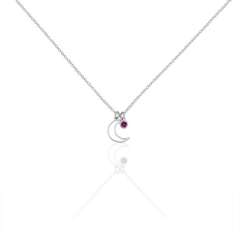 Collier Spirit Argent Blanc Oxyde De Zirconium - Colliers avec pierres Femme | Marc Orian