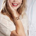 Bracelet Jonc Graphik Line Acier Blanc - Bijoux fantaisie Femme | Marc Orian