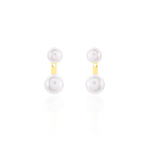 Bijoux D'oreilles Seona Or Jaune Perle De Culture - Boucles d'oreilles Ear cuffs Femme | Marc Orian