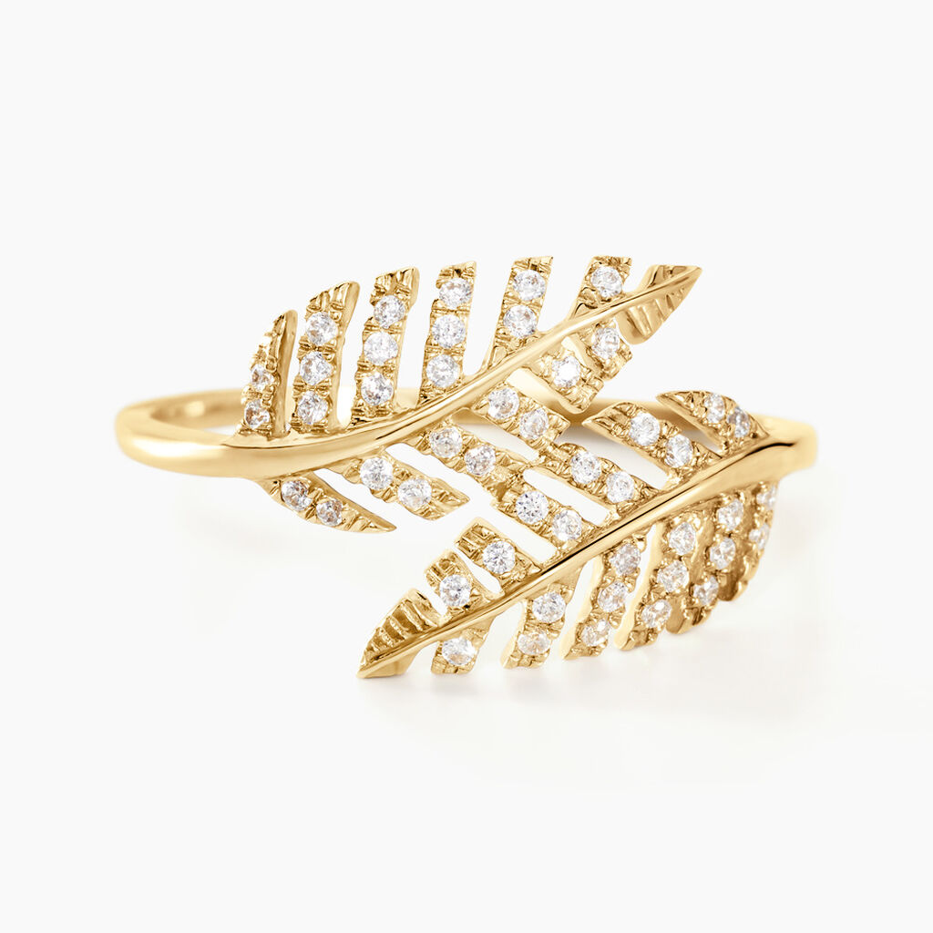 Bague Tourkia Or Jaune Oxyde De Zirconium - Bagues avec pierre Femme | Marc Orian