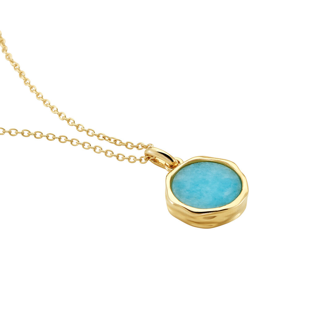 Collier Plaqué Or Neassa Amazonite - Colliers avec pierres Femme | Marc Orian