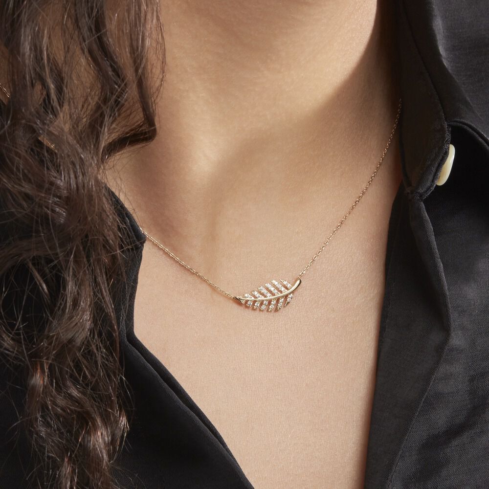 Collier Tourkia Or Jaune Oxyde De Zirconium - Colliers avec pierres Femme | Marc Orian