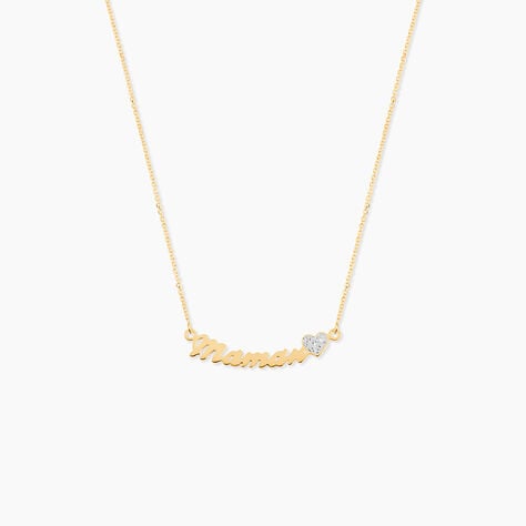 Collier Jenna Or Jaune - Colliers maman Femme | Marc Orian