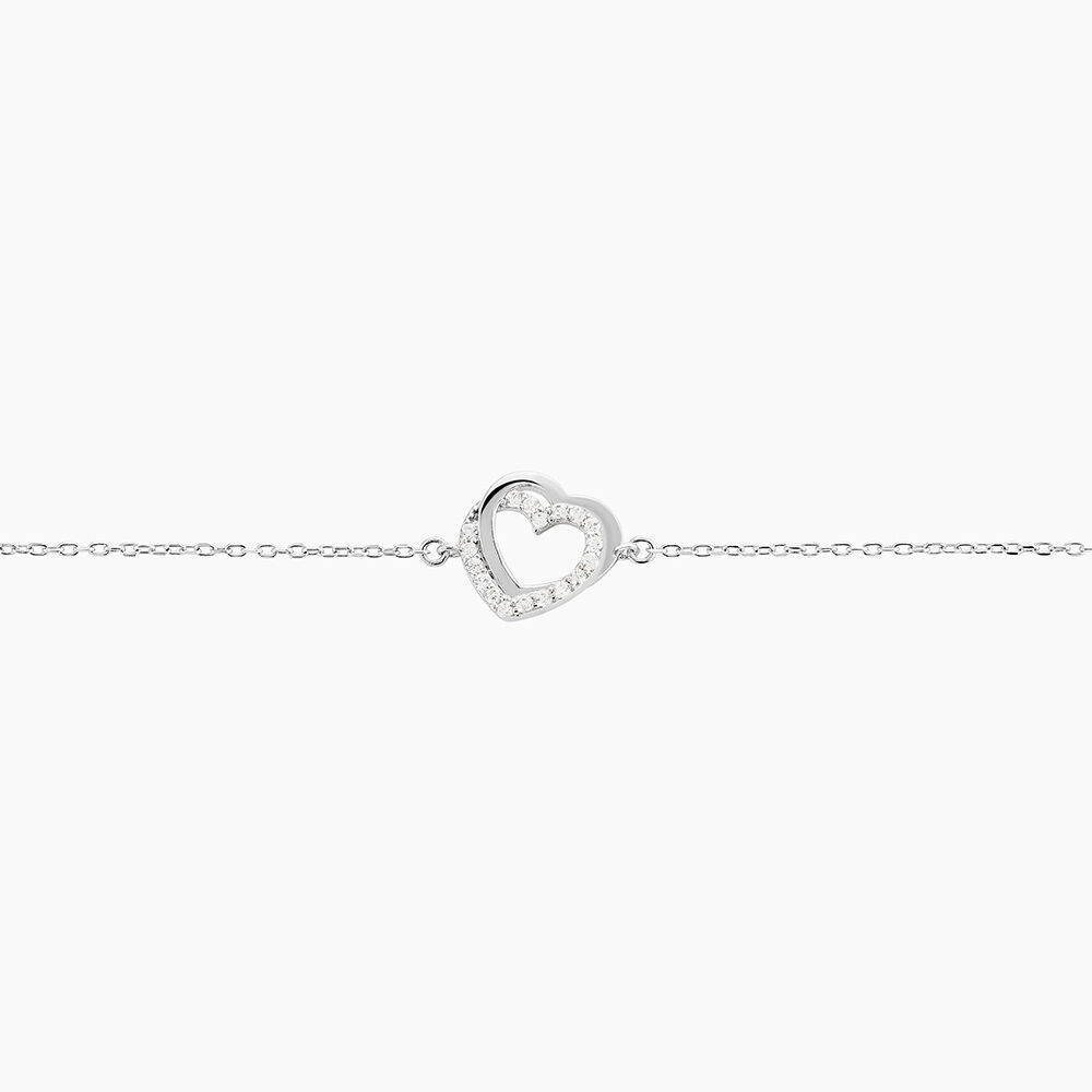 Bracelet Atoum Argent Oxyde De Zirconium - Bracelets chaînes Femme | Marc Orian