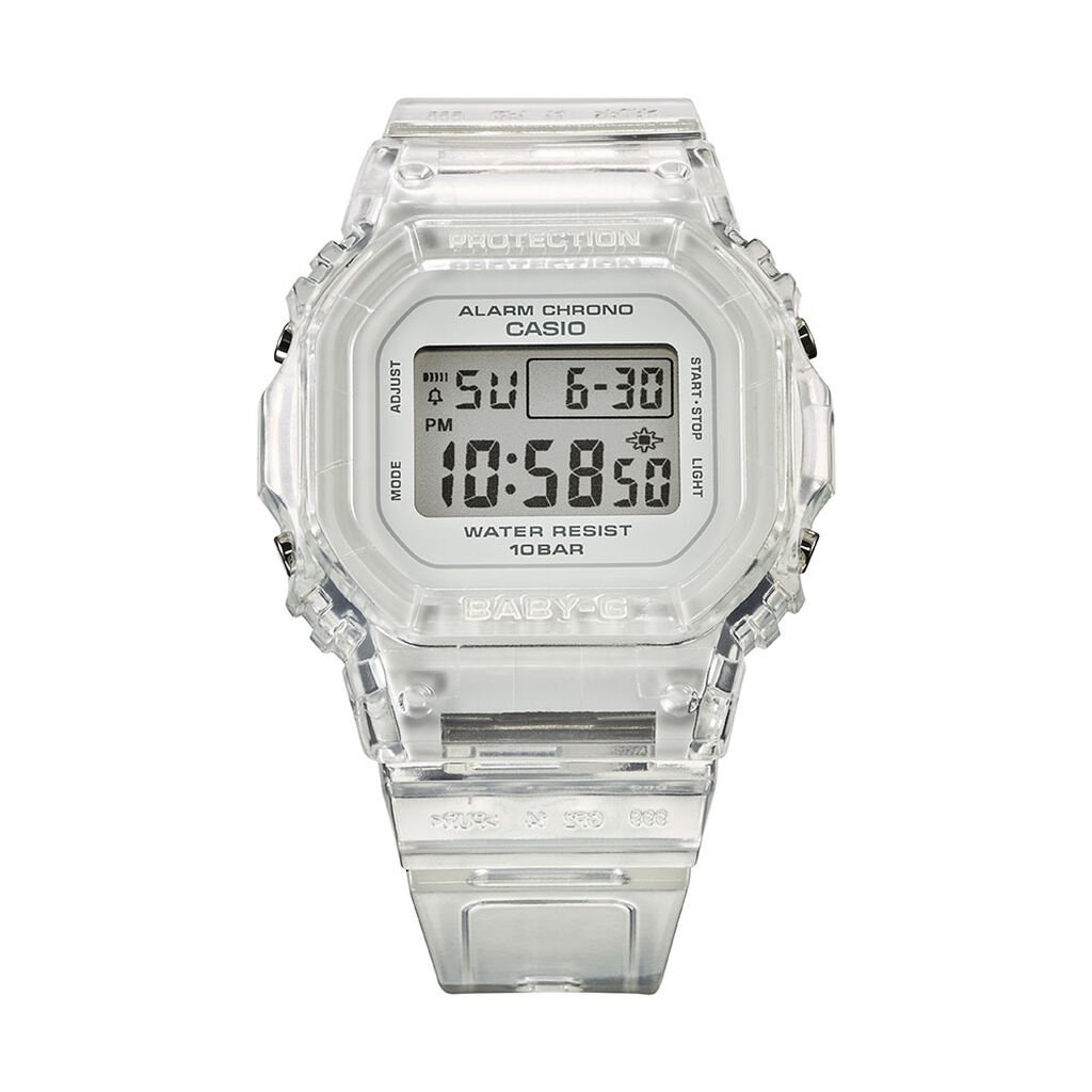 Montre Casio G-shock Transparente - Montres &eacute;tanches Femme | Marc Orian