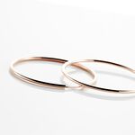 Cr&eacute;oles Valencina Or Rose - Cr&eacute;oles Femme | Marc Orian