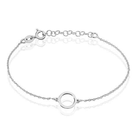 Bracelet Cencio Argent Blanc - Bracelets chaînes Femme | Marc Orian