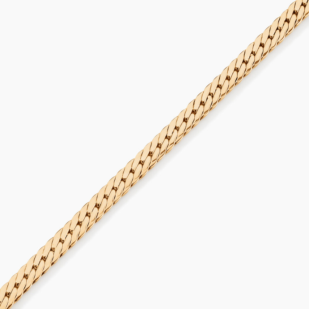 Bracelet Or Jaune Izel Maille Anglaise - Bracelets mailles Femme | Marc Orian