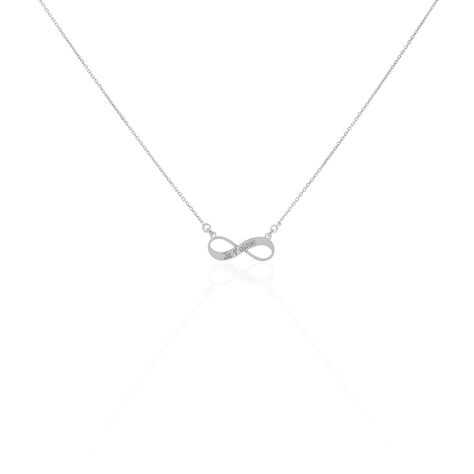 Collier Argent Blanc Wandis - Colliers Femme | Marc Orian