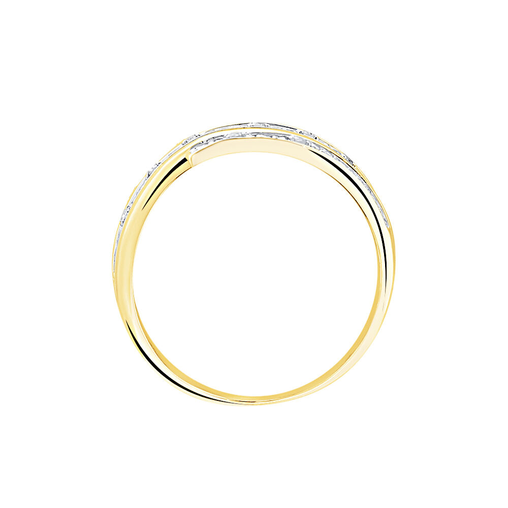 Bague Eleonore Or Jaune Diamant - Parures de mariage Femme | Marc Orian
