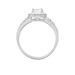 Bague Solitaire Titemae Argent Blanc Oxyde De Zirconium - Bijoux fantaisie Femme | Marc Orian