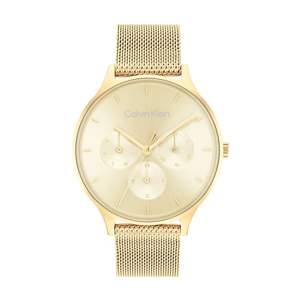 Montre Calvin Klein Timeless Multi Champagne - Montres classiques Femme | Marc Orian