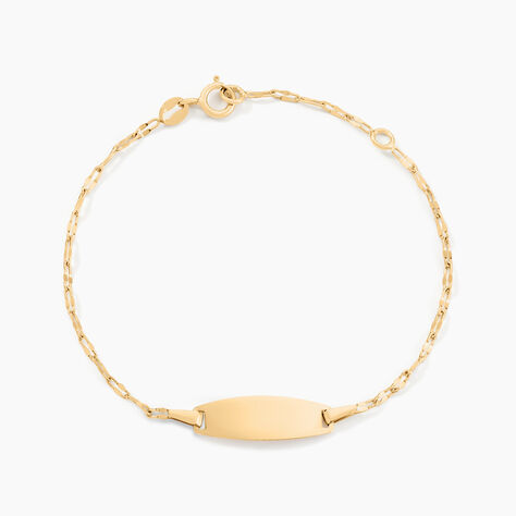 Bracelet Identitée Esmaelle Or Jaune - Gourmettes Enfant | Marc Orian
