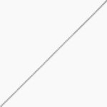 Cha&icirc;ne Alyze Argent Blanc - Colliers fantaisie Femme | Marc Orian