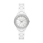 Montre Michael Kors Liliane Blanc - Montres &eacute;tanches Femme | Marc Orian