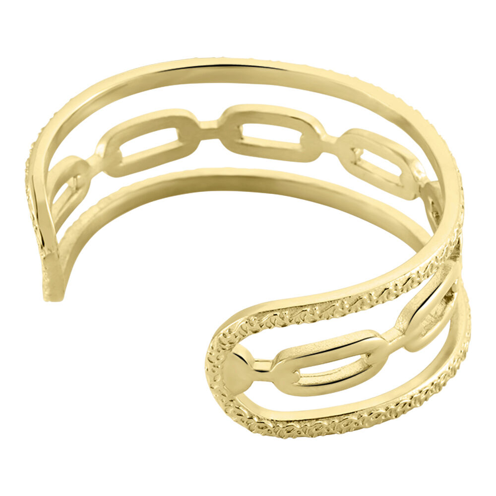 Bracelet Manchette Olya Acier Jaune - Bracelets manchettes Femme | Marc Orian