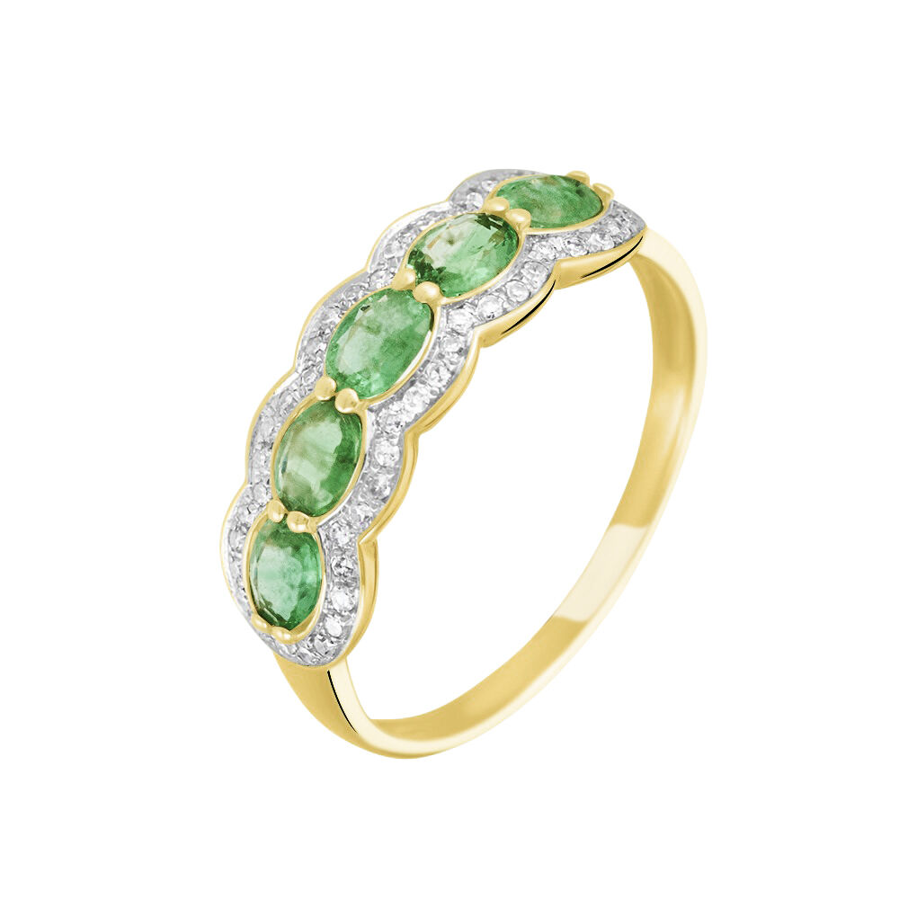 Bague femme or jaune 750 cheap