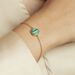 Bracelet Plaqué Or Neassa Malachite - Bracelets Medailles Femme | Marc Orian