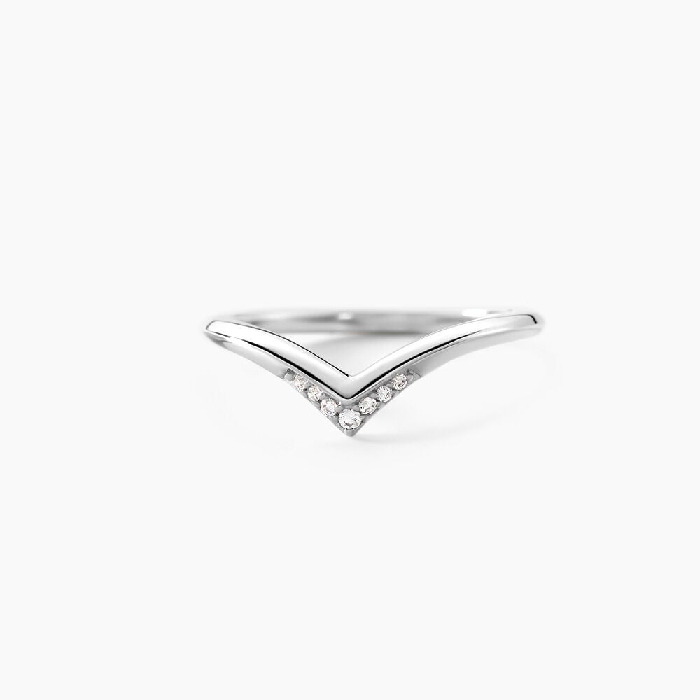 Bague Tami Argent Blanc Oxyde De Zirconium - Bijoux fantaisie Femme | Marc Orian
