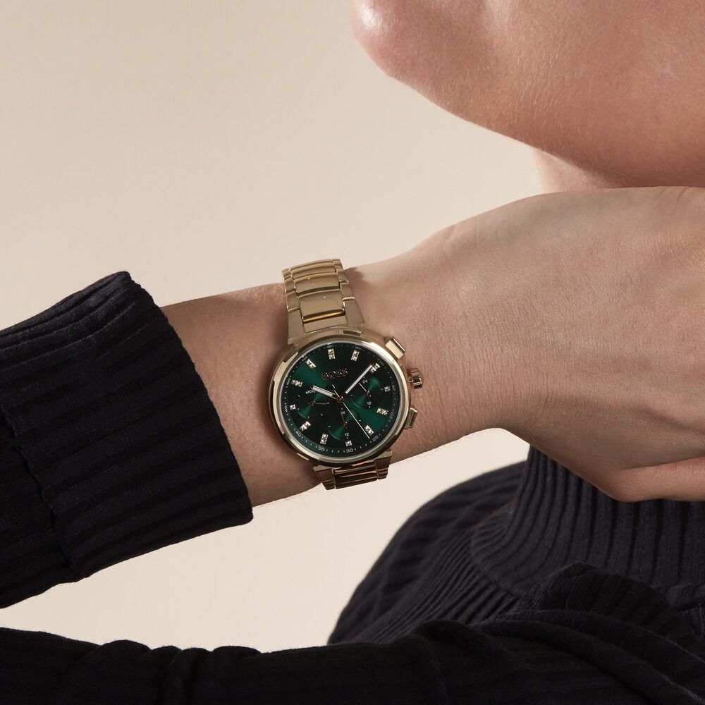 Montre Boss One Vert - Montres étanches Femme | Marc Orian