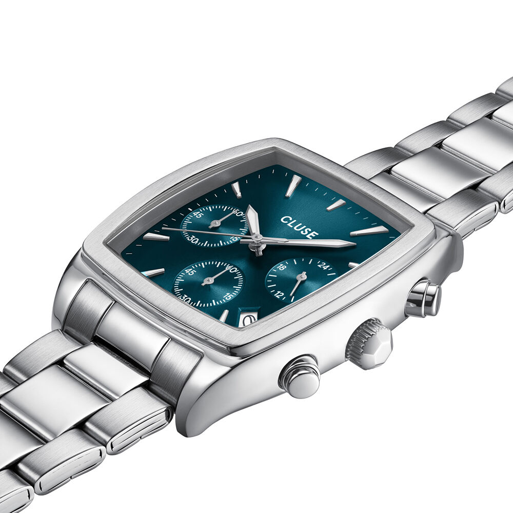 Montre Cluse Quartaut Chrono Bleu - Montres étanches Homme | Marc Orian
