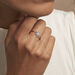 Bague Effie Argent Blanc Oxyde De Zirconium - Bagues avec pierre Femme | Marc Orian